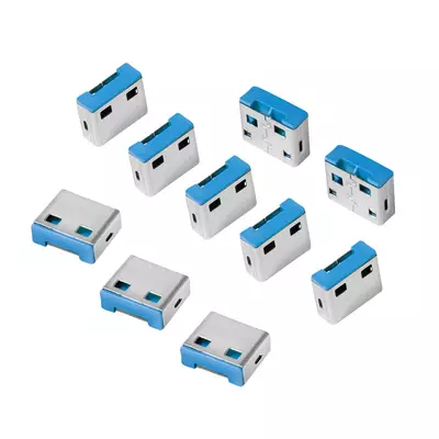 Logilink USB-A Port Blocker, 10 Locks