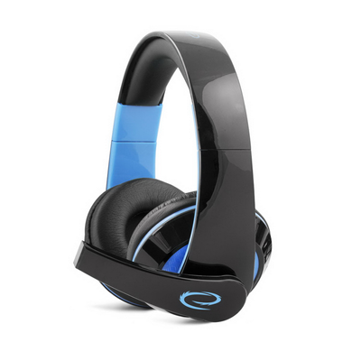 Esperanza Condor mikrofonos gamer fejhallgató, sztereó, kék