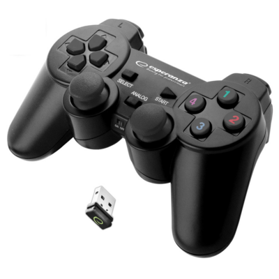 Esperanza Gladiator Wireless Gamepad PS3/PC fekete