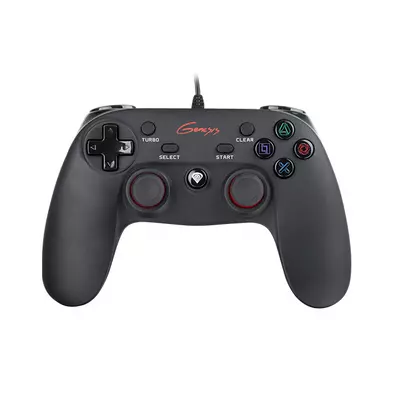 Genesis P65 Gamepad (PS3/PC), fekete