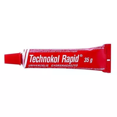 Technokol rapid ragasztó 35g piros
