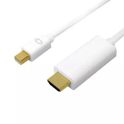 Logilink 4K mini DisplayPort cable, DP1.2 to HDMI 1.4. 2m