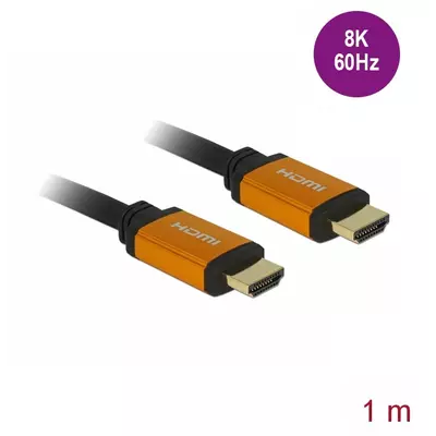 Delock Ultra nagy sebességu HDMI kábel 48 Gbps 8K 60 Hz 1 m