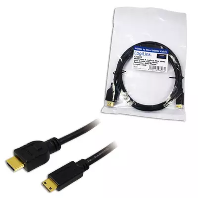 Logilink HDMI  Mini HDMI átalakító kábel 1,5M