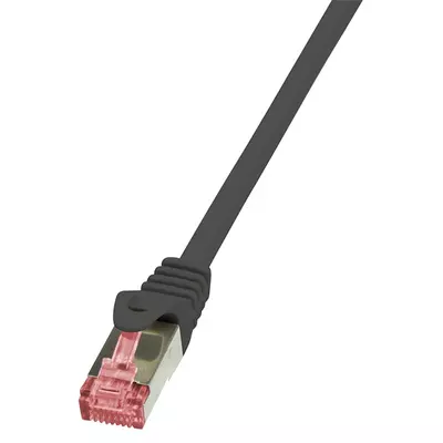 LogiLink CAT6 S/FTP Patch Cable PrimeLine AWG27 PIMF LSZH black 1,50m