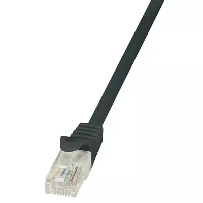 LogiLink CAT6 U/UTP Patch Cable EconLine AWG24 black 3,00m