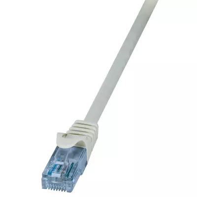 Logilink Patch Cable Cat.6A U/UTP, grey,  1,00m