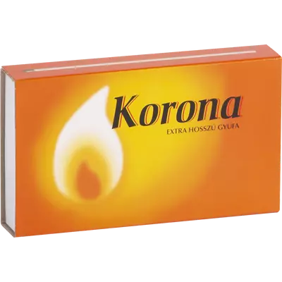 Gyufa korona extra hosszú gáz 45db