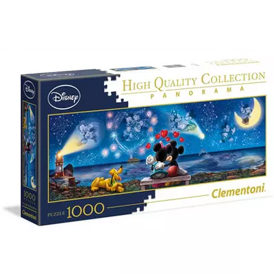 Mickey&Minnie egér panoráma 1000 db-os puzzle - Clementoni