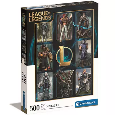 League of Legends: Hősök HQC puzzle 500db-os - Clementoni