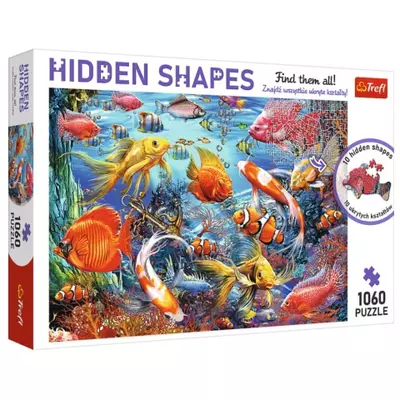 Hidden Shapes: Vízalatti világ 1000db-os puzzle - Trefl