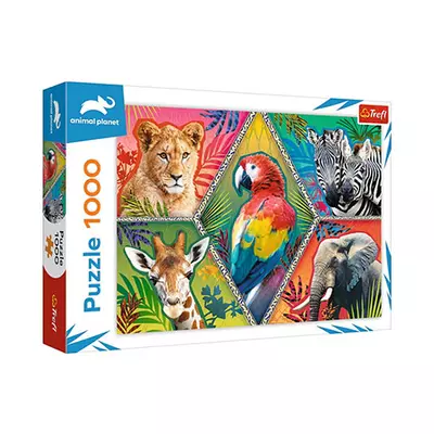 Animal Planet: Egzotikus állatok 1000 db-os puzzle - Trefl