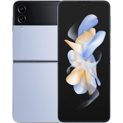Samsung Galaxy Z Flip4 F721B 5G Dual Sim 8GB RAM 128GB kék (blue) kártyafüggetlen okostelefon