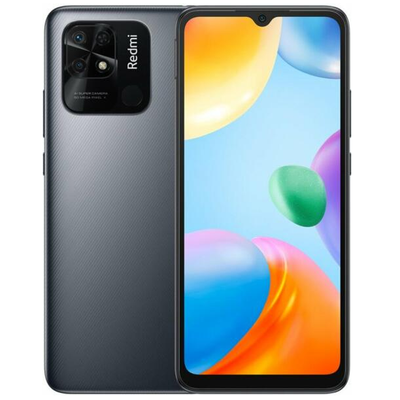 Xiaomi Redmi 10C Dual Sim 4GB RAM 64GB szürke (grey) kártyafüggetlen okostelefon