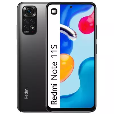 Xiaomi Redmi Note 11s 5G Dual Sim 4GB RAM 128GB éj fekete (midnight black) kártyafüggetlen okostelefon