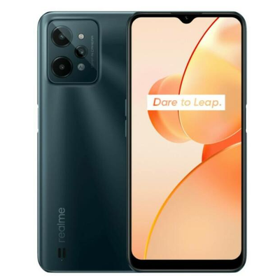 Realme C31 Dual Sim 4GB RAM 64GB sötét zöld (dark green) kártyafüggetlen okostelefon