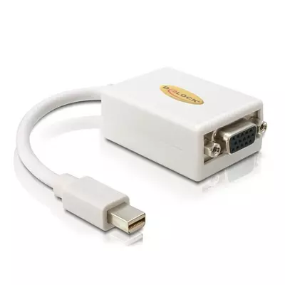 Delock Adapter mini Displayport > VGA 15 tűs anya