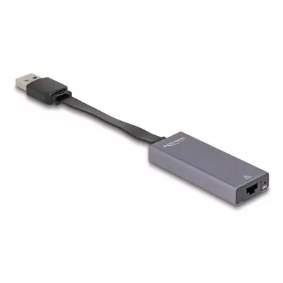 Delock A-típusú USB adapter   2,5 Gigabit LAN vékony