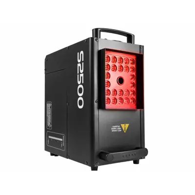 BeamZ S2500 professzionális DMX füstgép (2500W) + digitális vezérlő + 24x10W LED