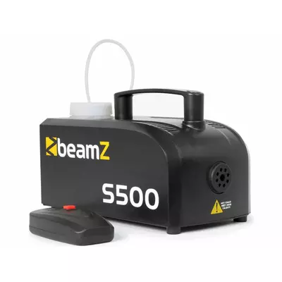 BeamZ S500P füstgép, műanyag ház (500W) + 250ml folyadék