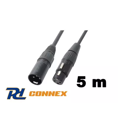 PD Connex CX100-5 DMX kábel (XLR mama - XLR papa) - (5 m)