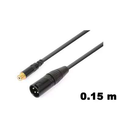 PD Connex CX134 Átalakító Kábel (XLR papa - RCA mama) - Monó