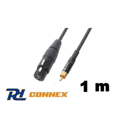 PD Connex CX54-1 jelkábel (RCA - XLR mama) - (1 m)