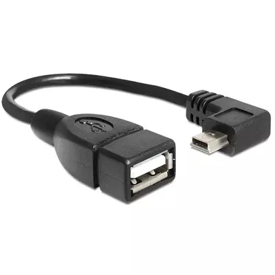 Delock USB mini apa > USB 2.0-A anya OTG kábel, 16 cm