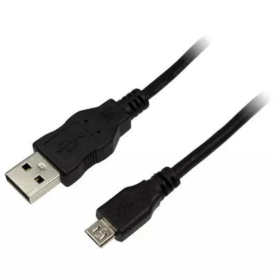 LogiLink USB 2.0 A - Micro USB-B  kábel, 3.0 m