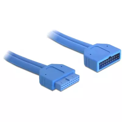 Delock USB 3.0 pin fejes hosszabbító kábel apa / anya