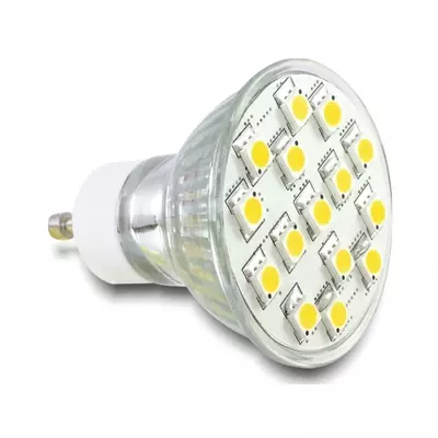 Delock GU10 LED világítás 15x SMD 3.5W, meleg fehér