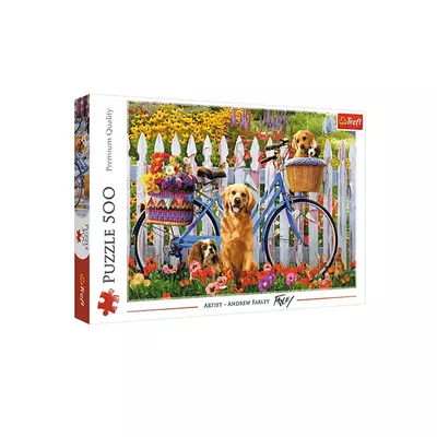 Kutyusok kalandja 500 db-os puzzle - Trefl