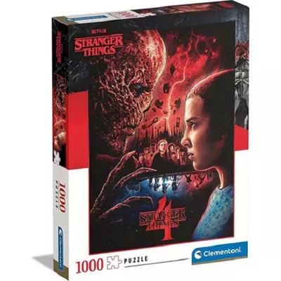 Stranger Things 4. évad 1000db-os puzzle - Clementoni