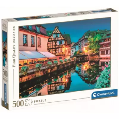 Strasbourg óvárosa HQC 500db-os puzzle - Clementoni