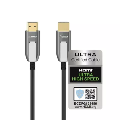 Hama ultra high speed hdmi kábel (8k, uhd) 10m FIC 205265