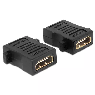 Delock HDMI A anya > anya adapter, csavarhellyel