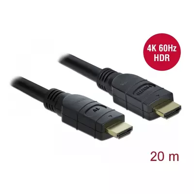 Delock Aktív HDMI kábel 4K 60 Hz 20 m