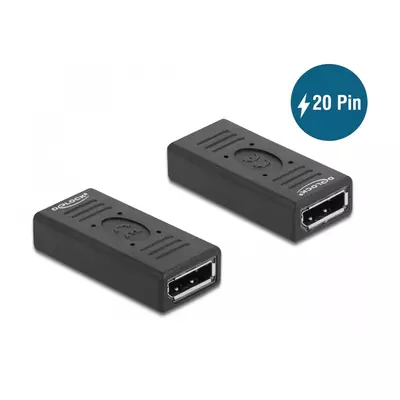 Delock DisplayPort 1.2 adapter anya   anya nemváltoztató 20 tűs