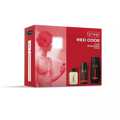 STR8 red code ajándékcsomag 