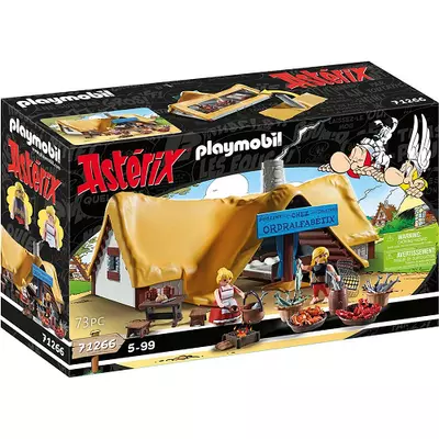 Playmobil: Asterix - Unhygienix kunyhója (71266)