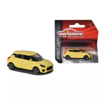 Majorette: Street Cars Suzuki Swift sárga színben - Simba Toys