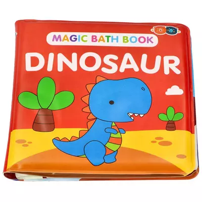 Buddy&Barney Fürdőjáték: Színváltós dinoszauruszos fürdőkönyv