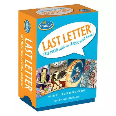 Thinkfun: Last Letter - Utolsó betű szólánc társasjáték