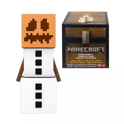 Minecraft: Snow Golem karakter játékfigura - Mattel