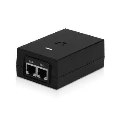 UBiQUiTi POE Adapter 2x1000Mbps, 48VDC @ 0.5A - POE-48-24W-G