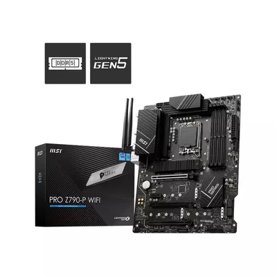 MSI Alaplap S1700 PRO Z790-P WIFI Intel Z790, ATX