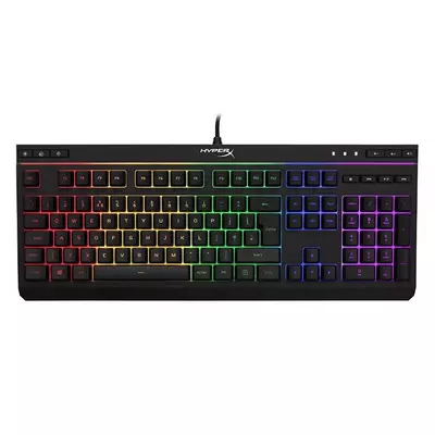 HP HYPERX Vezetékes Billentyűzet Alloy Core RGB - Gaming Keyboard UK, HX-KB5ME2-UK