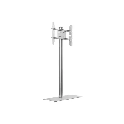 MULTIBRACKETS Padlóállvány, M Display Stand 180 Single Silver w. Floorbase (24-65", max.VESA: 700x400 mm, 50 kg)