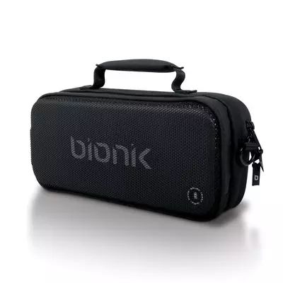 BIONIK Nintendo Switch & OLED Kiegészítő Power Communter Hordtáska Fekete + 10000mAh akkuval, BNK-9035