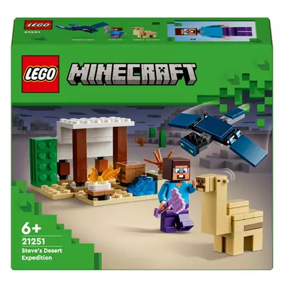 LEGO® Minecraft: Steve sivatagi expedíciója (21251)